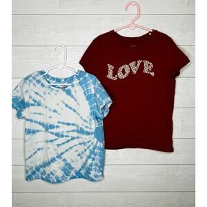 Cat & Jack girls' short sleeve T-shirts Size Medium (8)